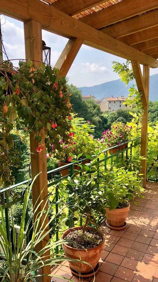 La Casa Rosa Di Segusino With Spa Jacuzzi In Garden Sequsino Extérieur photo